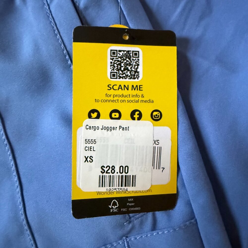 WonderWink Cargo Jogger - Picture 2 of 2